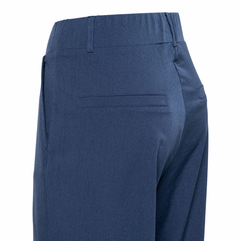 Dames Pantalon PATRICE MELEE TRAVEL &CO Woman MIDDEN BLAUW