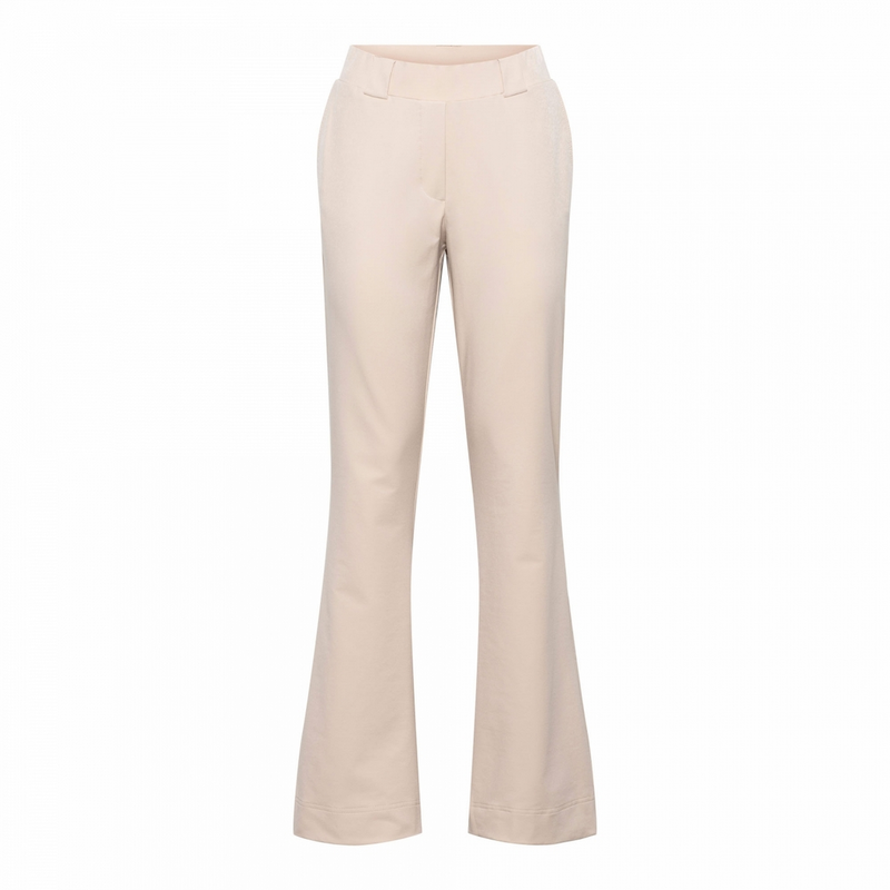 Dames Pantalon PENELOPE FLARE TRAVEL &CO Woman ZAND