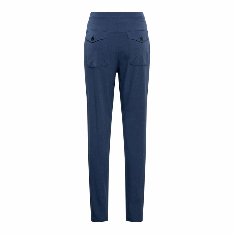 Dames Pantalon PENNY MELEE TRAVEL &CO Woman MIDDEN BLAUW