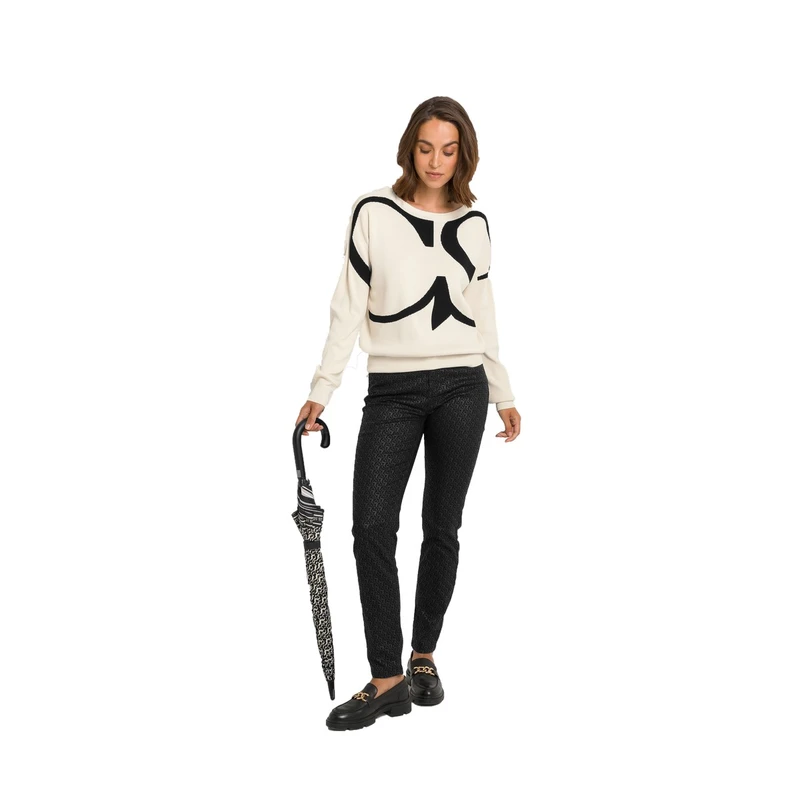 Dames Paraplu CS22-92518 Claudia Strater ZWART