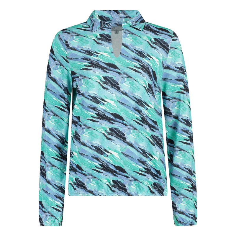 Dames Polo 25035 Les Copines AQUA