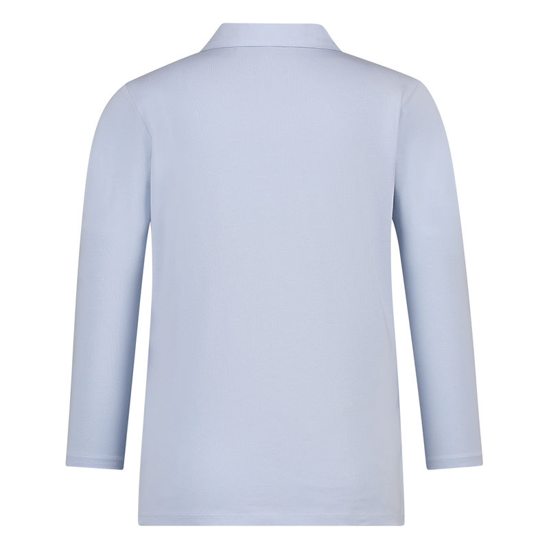 Dames Polo 25050 polo 3/4mw Sanne BLEU