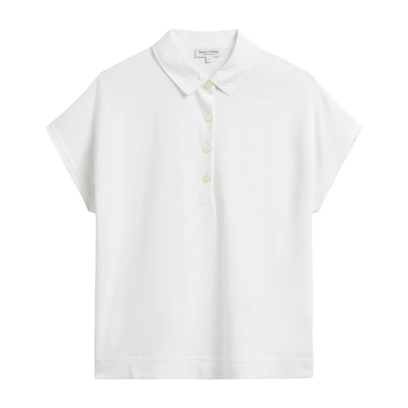 Dames Polo 516232153021 Marc O'Polo Wit