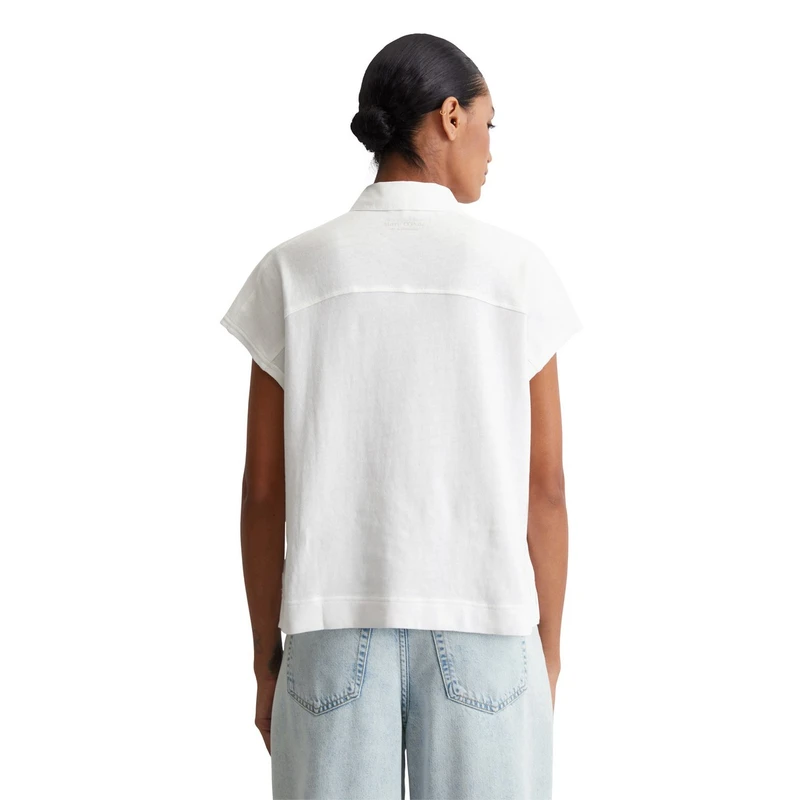 Dames Polo 516232153021 Marc O'Polo Wit