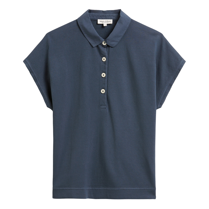 Dames Polo 516232153021 Marc O'Polo BLEU