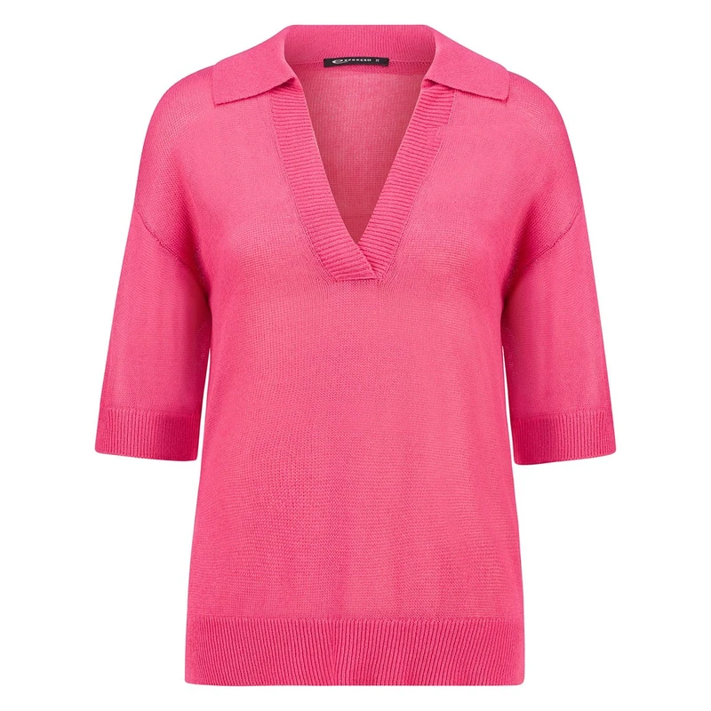 Dames Polo EX23-11015 Expresso FUCHSIA