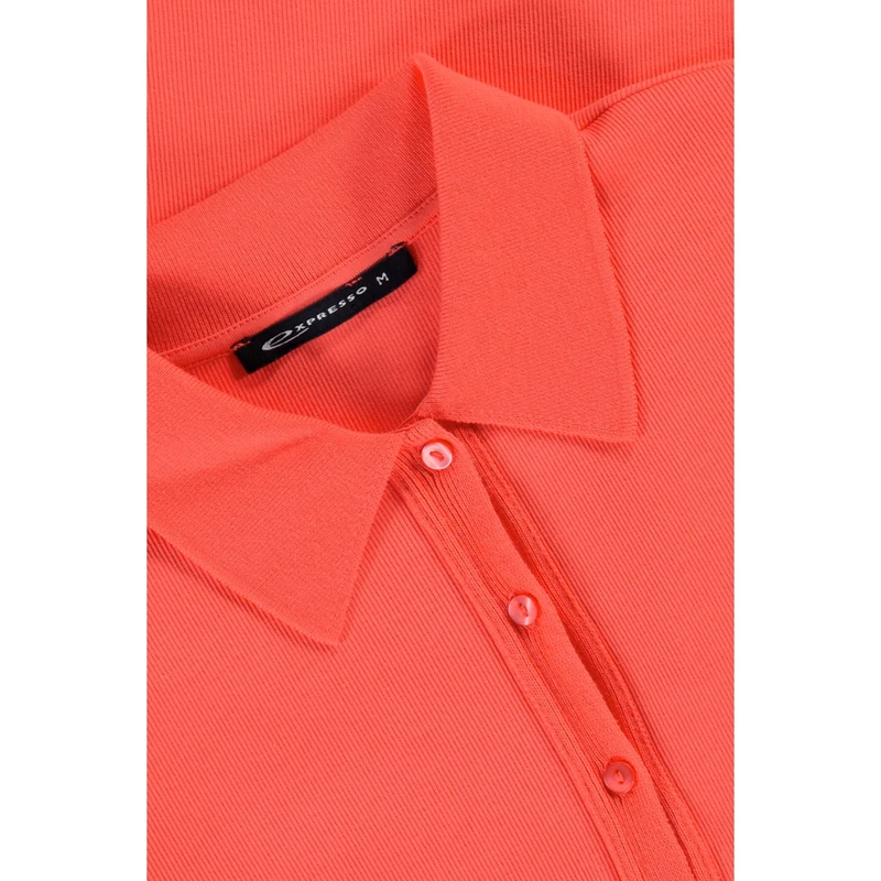 Dames Polo EX24-13004 Expresso ROOD