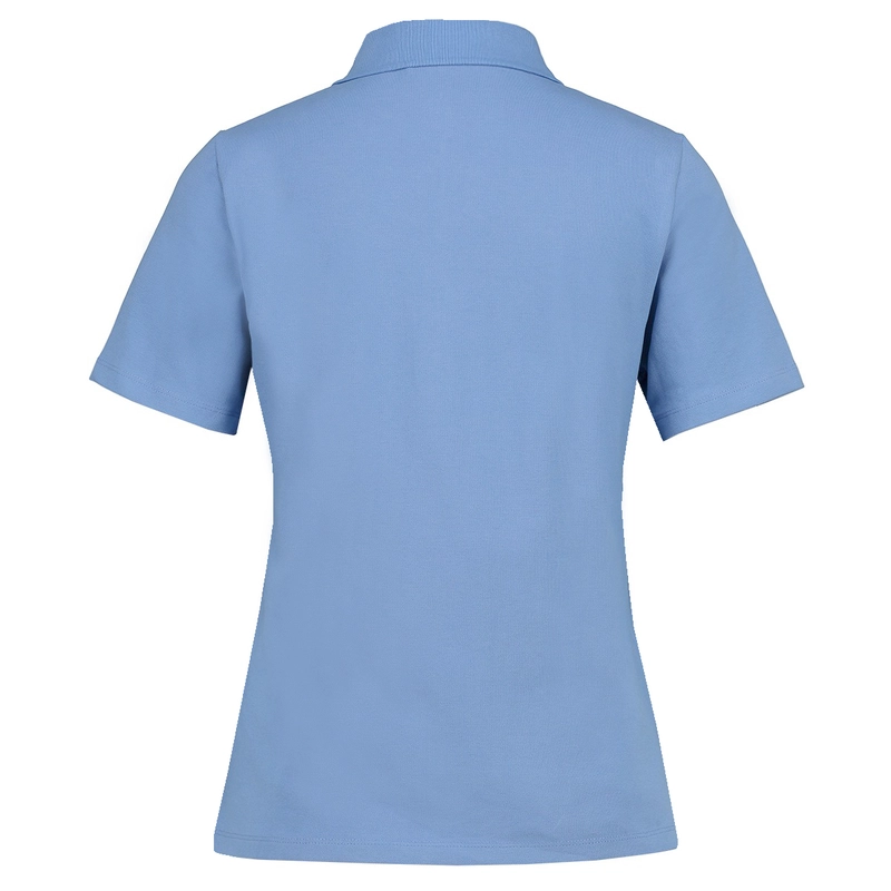 Dames Polo Polokmsolid Sanne BLEU