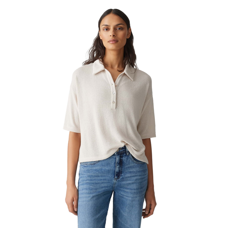 Dames Polo Silkas Opus BEIGE