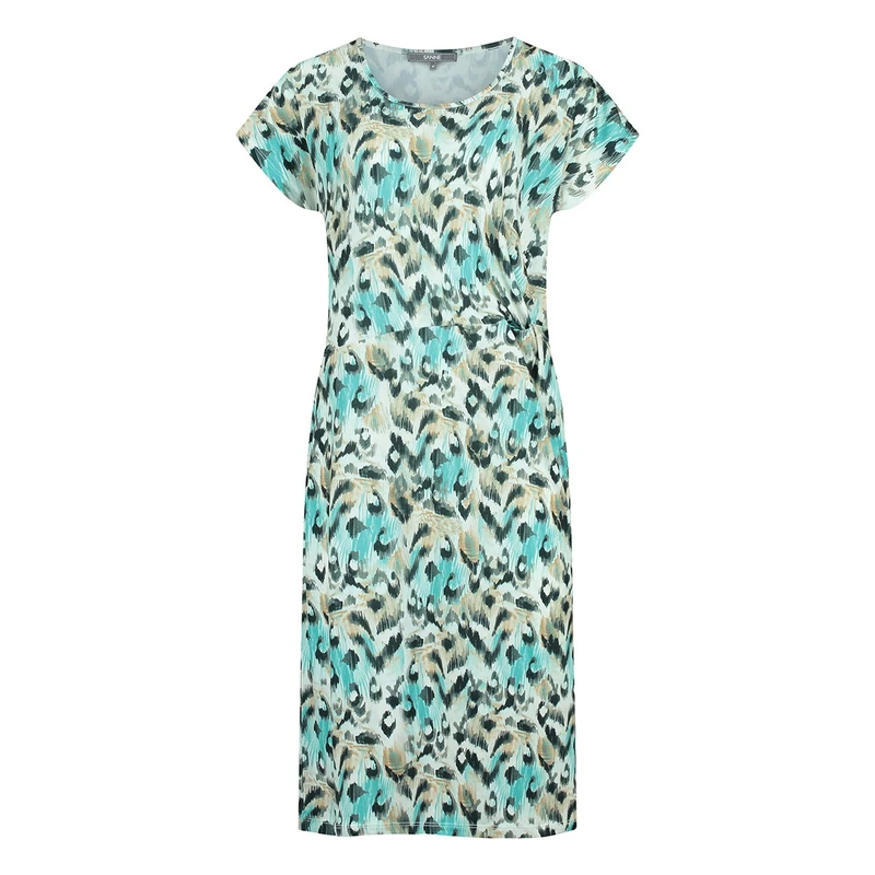 Dames print 25075 Sanne AQUA
