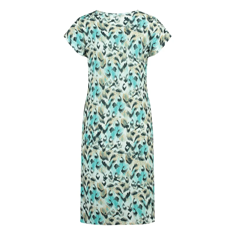 Dames print 25075 Sanne AQUA