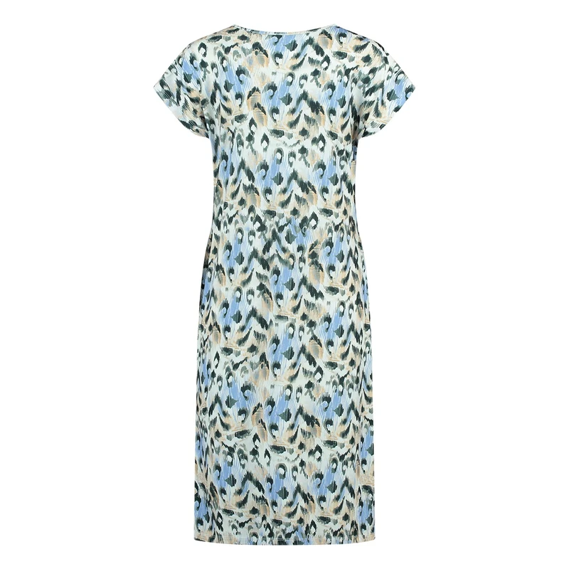 Dames print 25075 Sanne BLEU