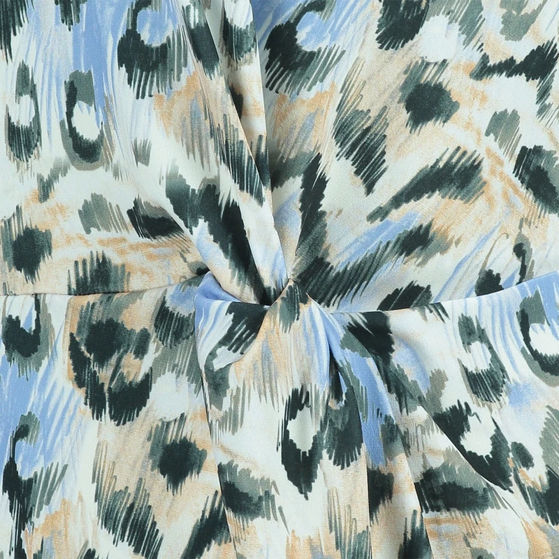 Dames print 25075 Sanne BLEU