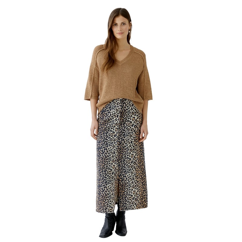 Dames Rok 0093629 Oui ZWART DESSIN