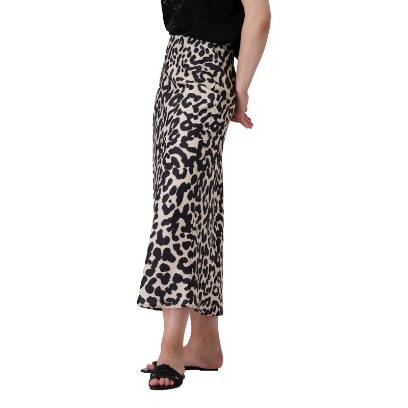 Dames Rok 409717 Monari ZWART DESSIN
