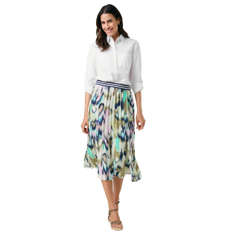 Dames Rok 510015-31518 Gerry Weber PAARS DESSIN
