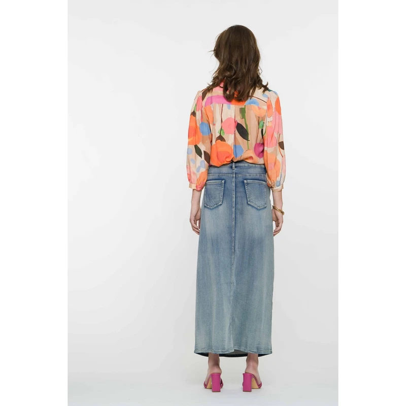 Dames Rok 56006-10 Geisha MID BLUE DENIM
