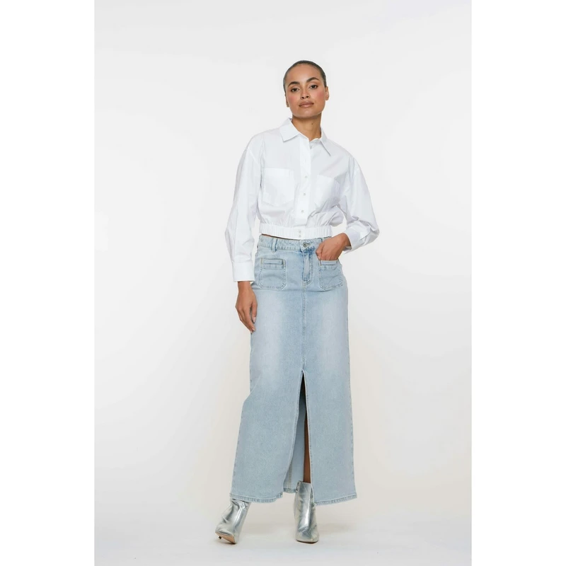 Dames Rok 56013-10 Geisha BLEACHED BLUE DENIM