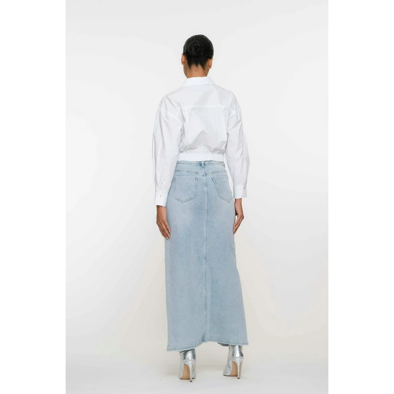 Dames Rok 56013-10 Geisha BLEACHED BLUE DENIM