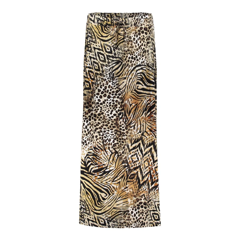Dames Rok 56352-60 ISA Geisha DONKER BRUIN