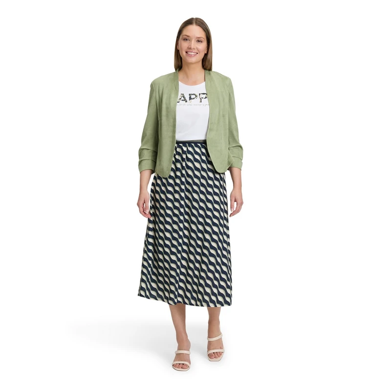 Dames Rok 94511602 Betty Barclay GROEN DESSIN