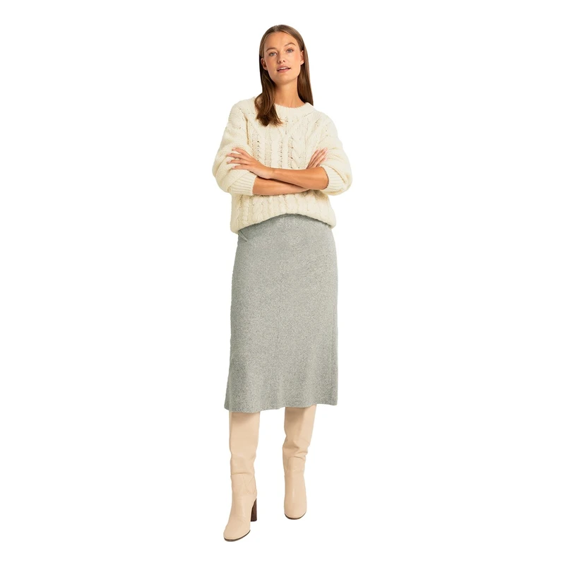 Dames Rok CS23-23523 Claudia Strater LICHT GRIJS