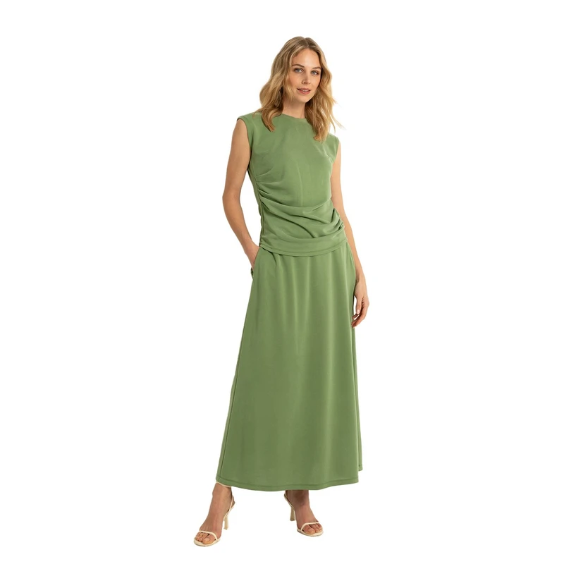 Dames Rok CS23-25222 Claudia by Claudia Strater GROEN