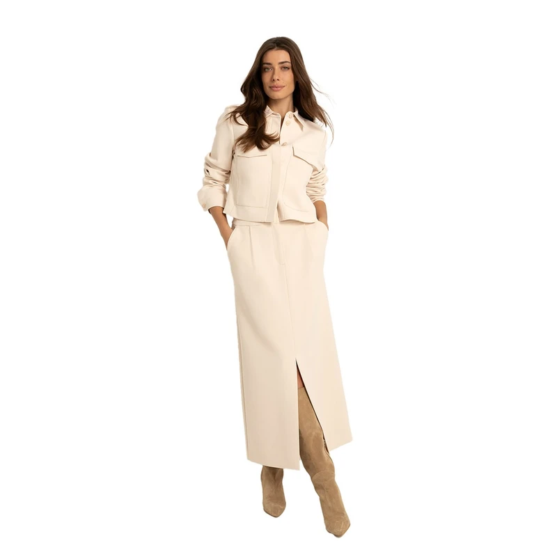 Dames Rok CS25-23507 Claudia Strater BEIGE