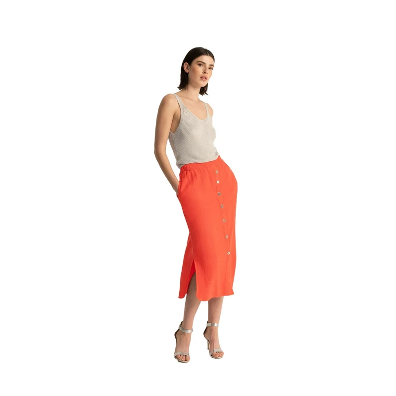 Dames Rok EX23-23003 Expresso KORAAL