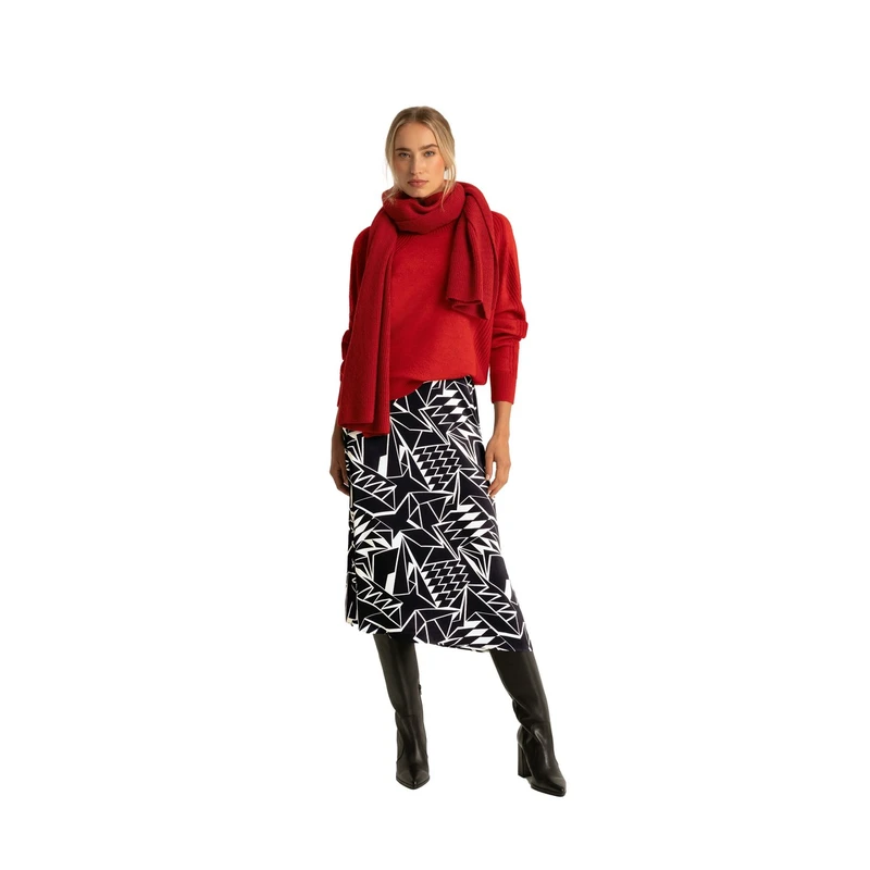 Dames Rok EX23-23009 Expresso ZWART