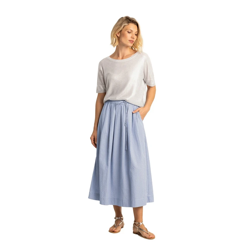Dames Rok EX23-25201 Expresso BLEU