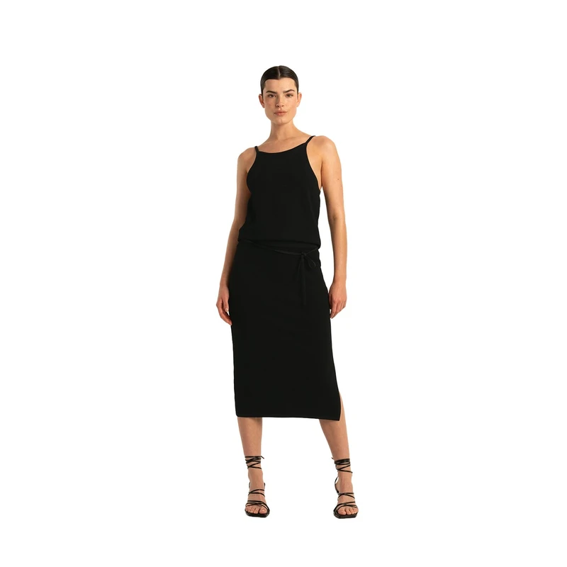 Dames Rok EX24-23014 Expresso ZWART