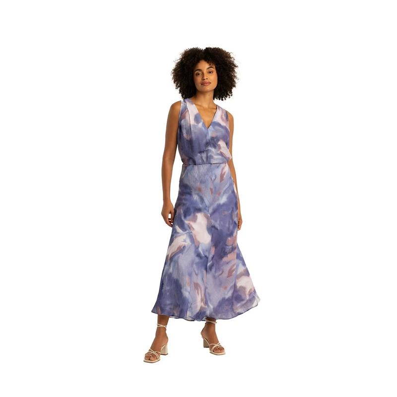 Dames Rok EX24-23016 Expresso BLEU