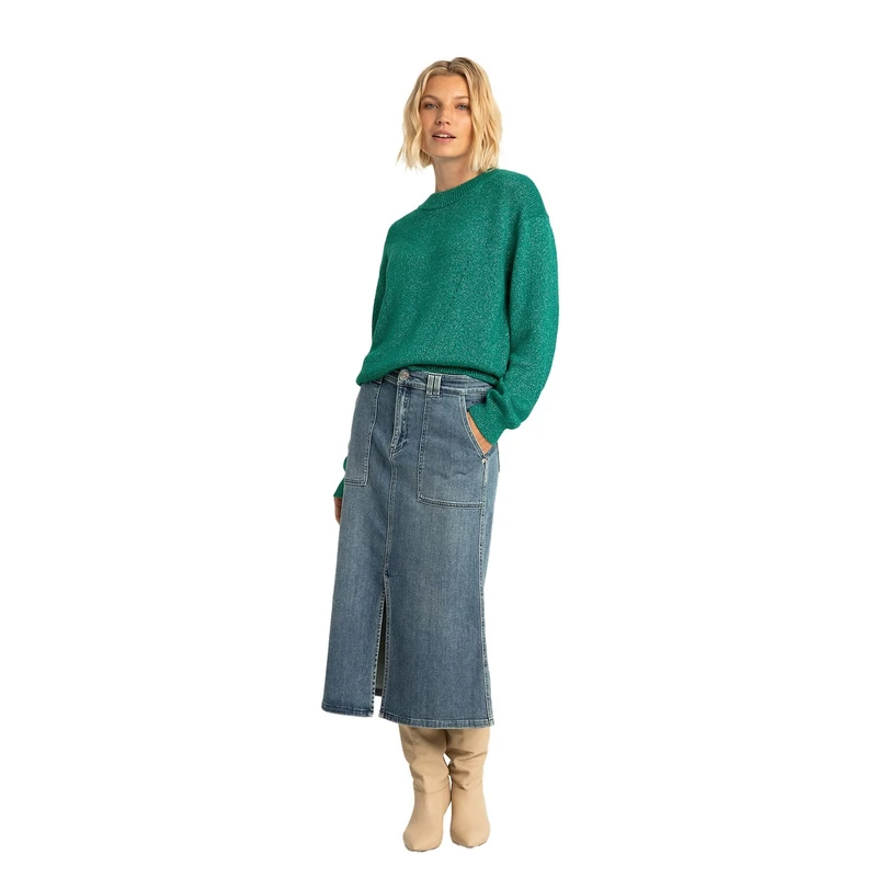 Dames Rok EX25-23005 Expresso MID BLUE DENIM