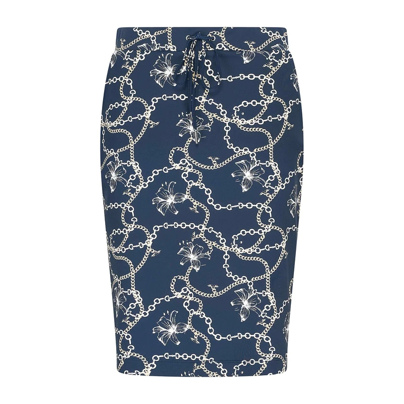 Dames Rok HVSMoana HV Society BLAUW DESSIN