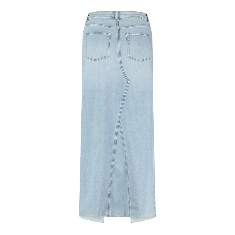 Dames Rok KAE DNM SKIRT Circle of Trust MID BLUE DENIM