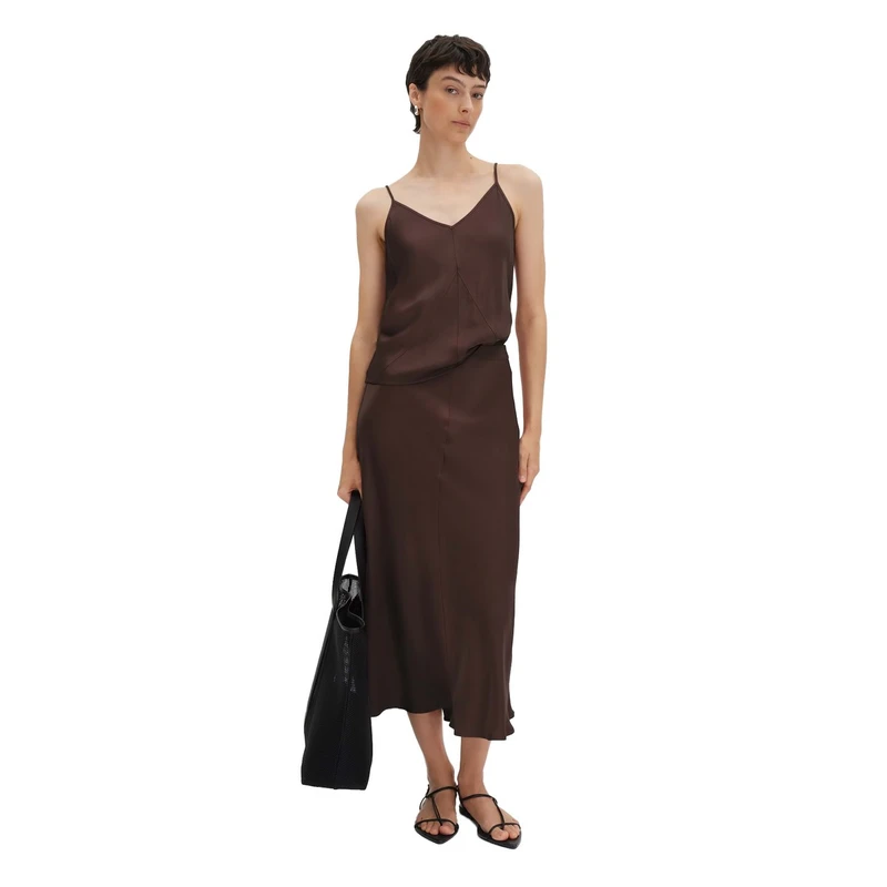 Dames Rok Odinia detail Someday DONKER BRUIN