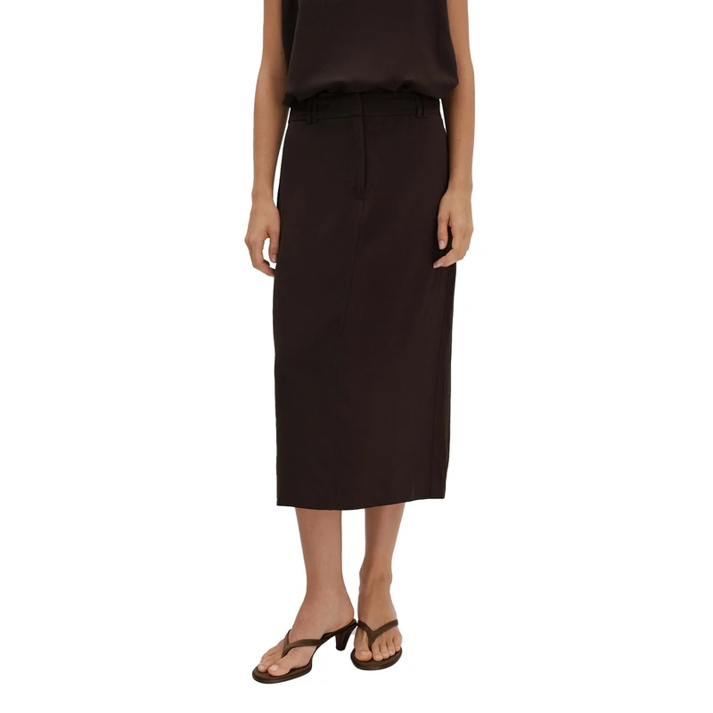 Dames Rok Olini detail Someday DONKER BRUIN