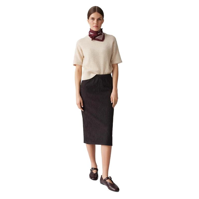 Dames Rok Rilasa structured Opus MIDDEN BRUIN