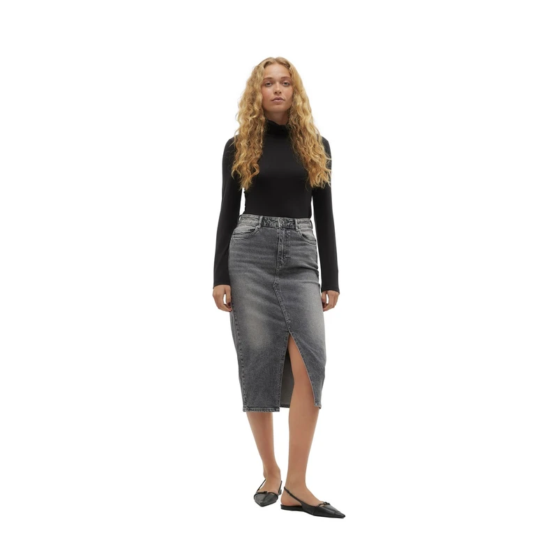 Dames Rok VMVERI Vero Moda GREY DENIM
