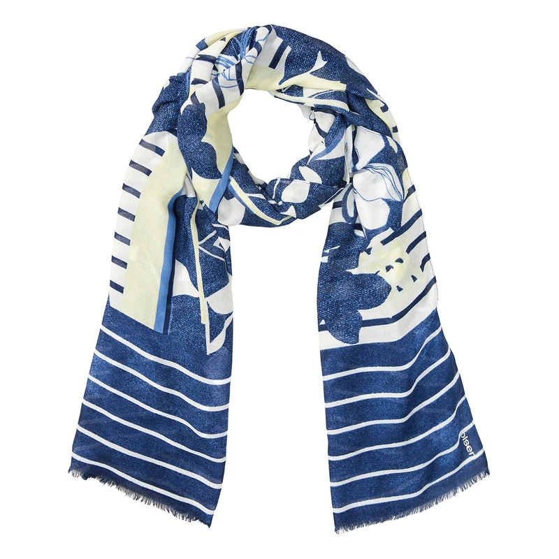 Dames Shawl 18001958 Olsen INDIGO BLUE
