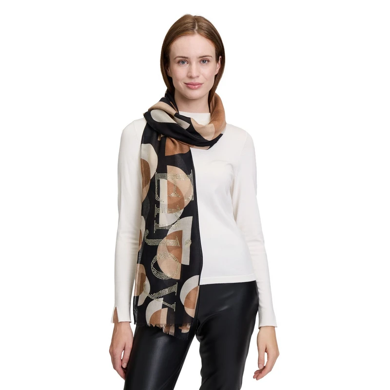 Dames Shawl 34281184 Betty Barclay ZWART DESSIN