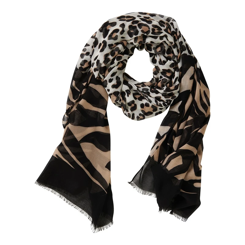 Dames Shawl 34471295 Betty Barclay ZWART DESSIN