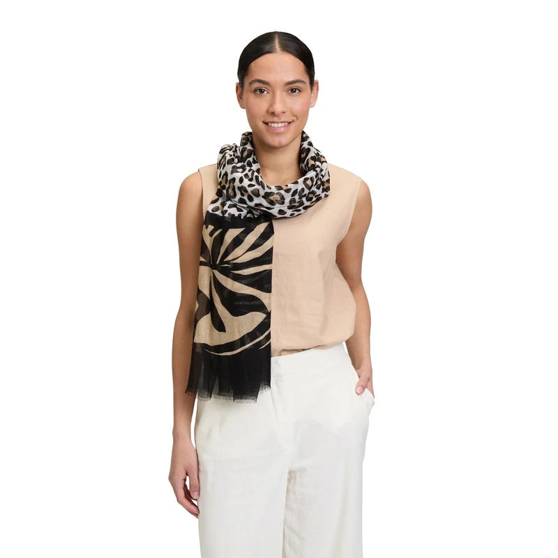 Dames Shawl 34471295 Betty Barclay ZWART DESSIN