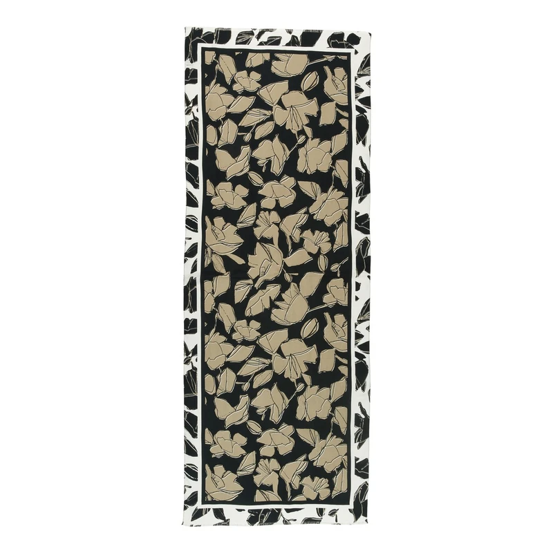 Dames Shawl 503802502157 Marc O'Polo ZWART DESSIN