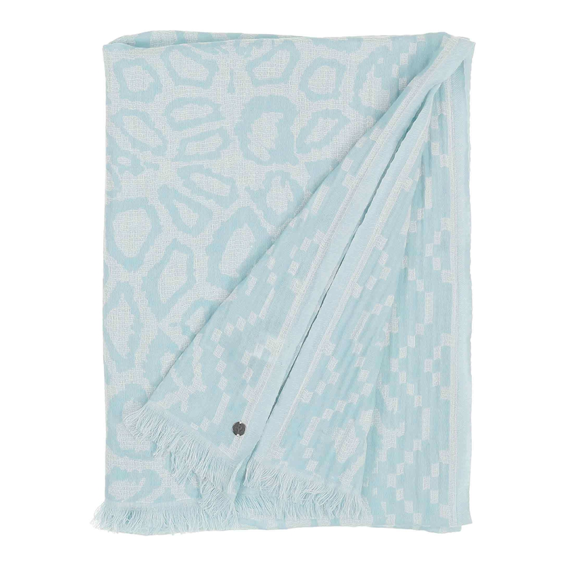 Dames Shawl 646026 Fraas BLEU