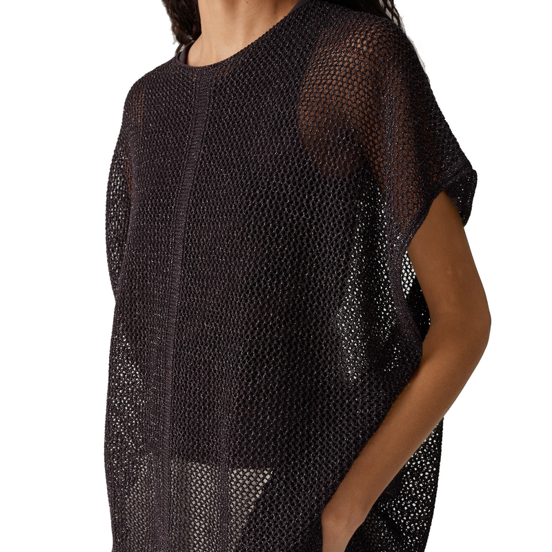 Dames Shawl Agoldi cape Opus MIDDEN BRUIN