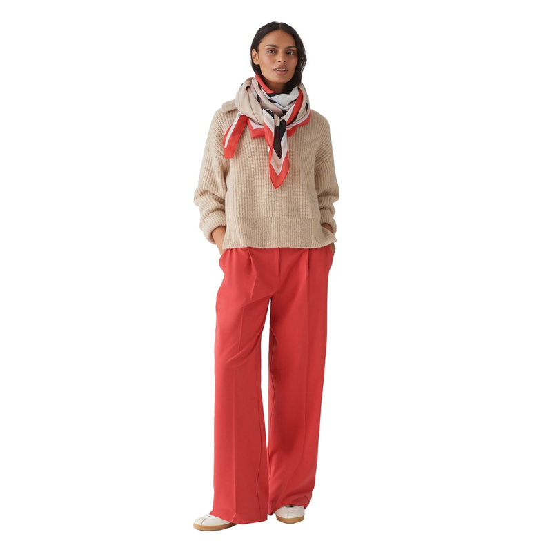Dames Shawl Atypo scarf Opus ROOD