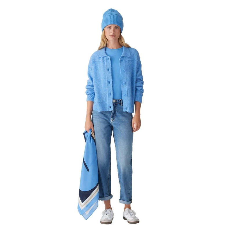 Dames Shawl Atypo scarf Opus BLEU