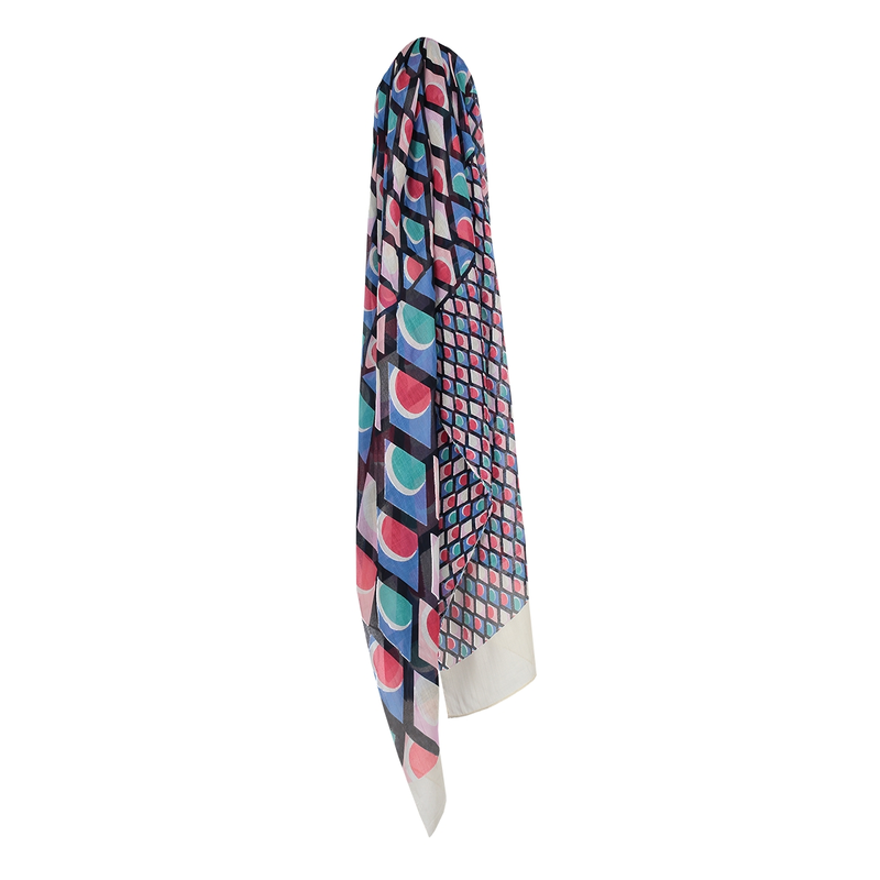 Dames Shawl BU-20032 Bulaggi NAVY